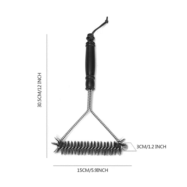 CapyVibes.Grill™ Heavy-Duty BBQ Brush & Scraper